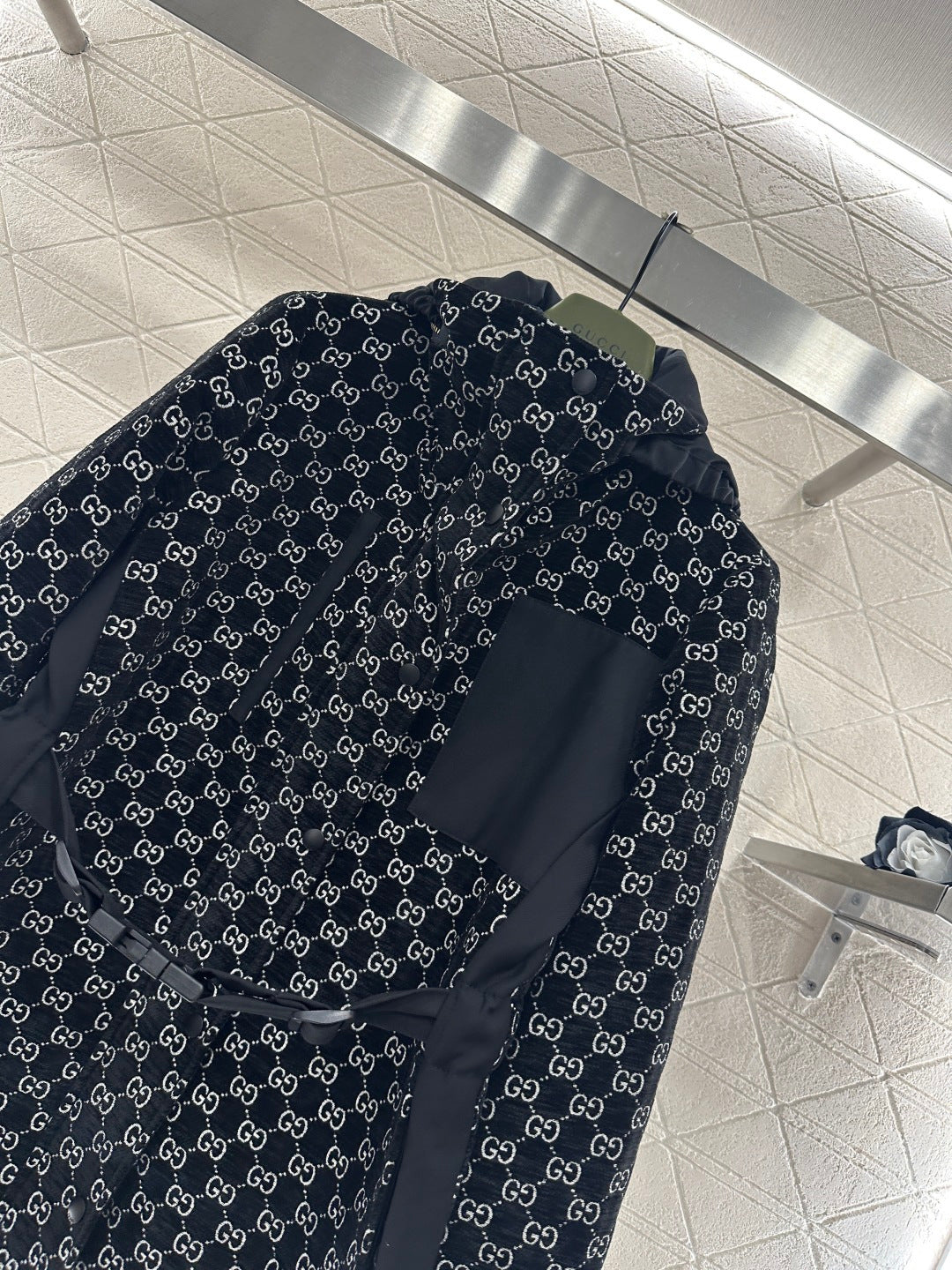 Jacquard Cotton Jacket