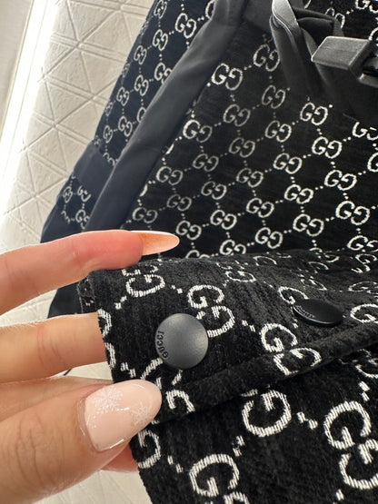 Jacquard Cotton Jacket