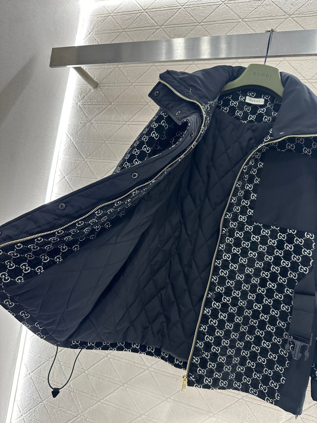 Jacquard Cotton Jacket