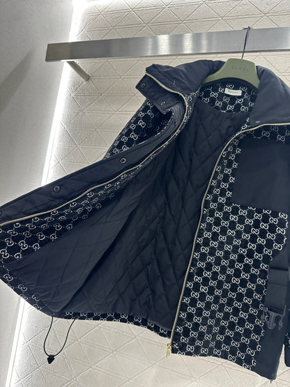 Jacquard Cotton Jacket