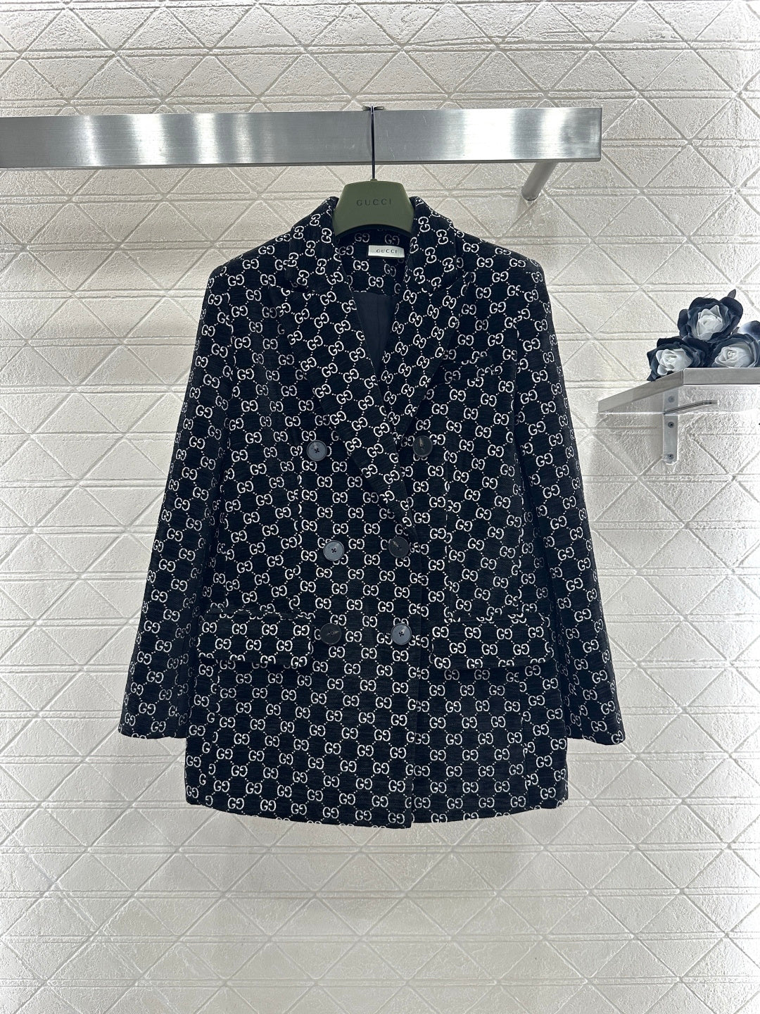 Jacquard Lapel Suit