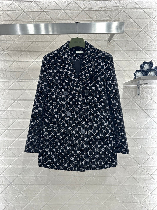 Jacquard Lapel Suit