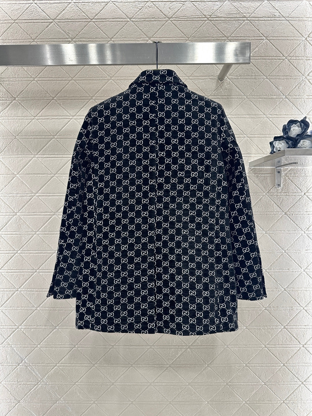 Jacquard Lapel Suit