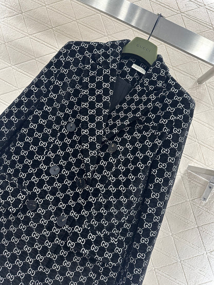 Jacquard Lapel Suit