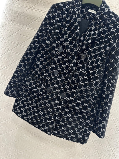 Jacquard Lapel Suit