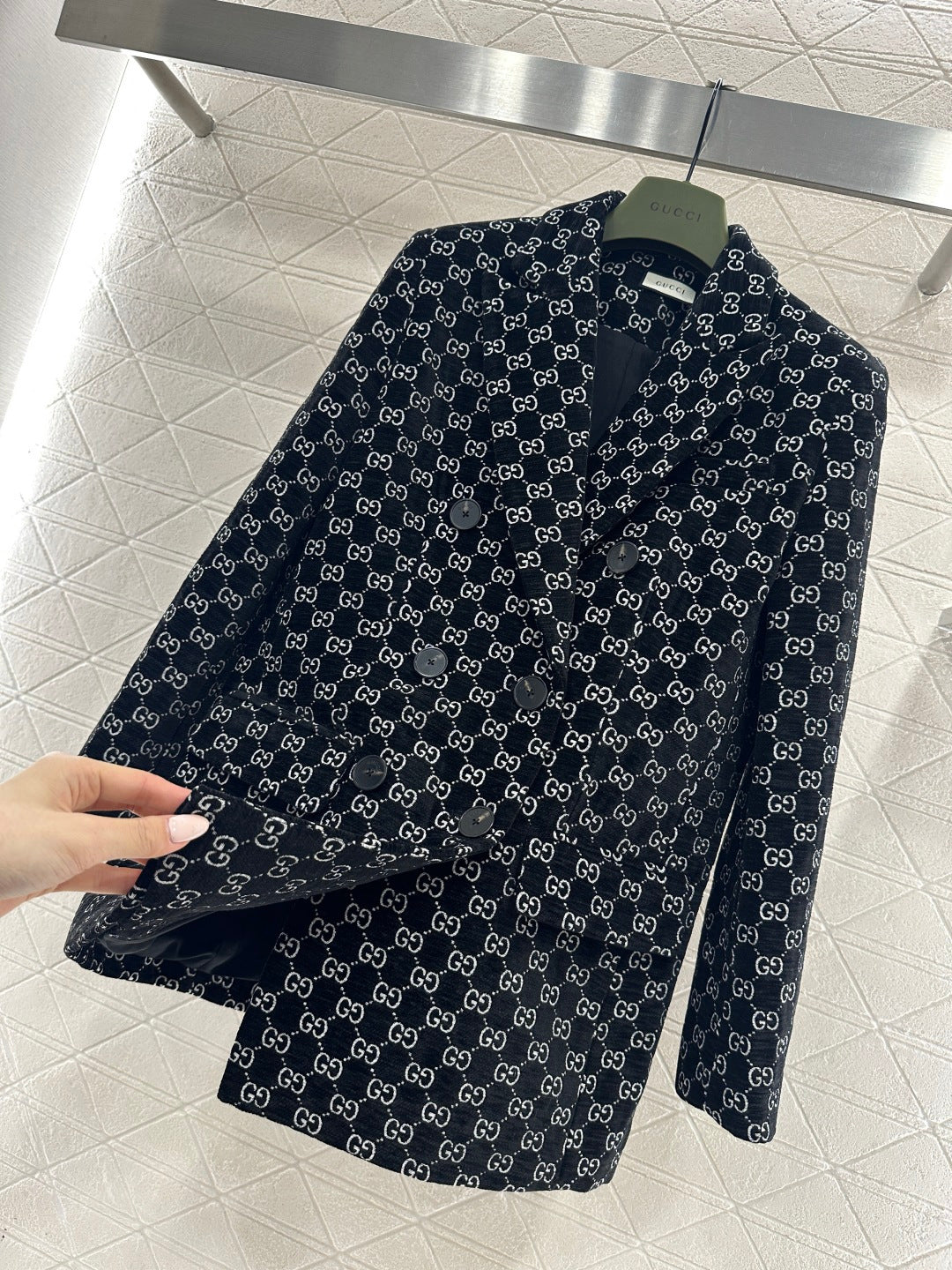 Jacquard Lapel Suit