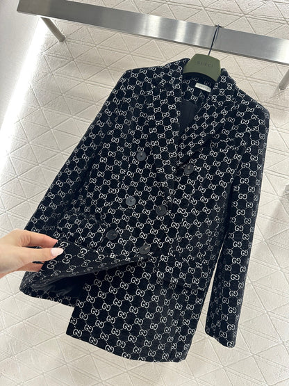 Jacquard Lapel Suit