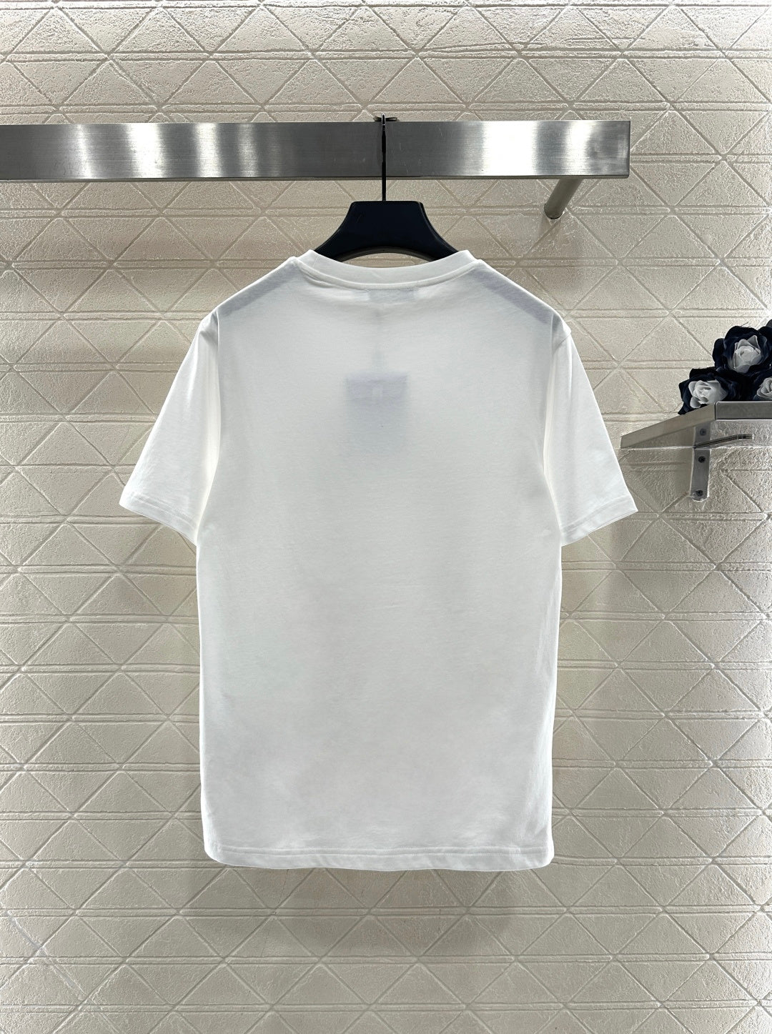 Embroidered Sequin Logo T-shirt