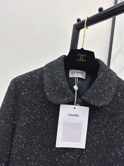 Tweed Collared Coat