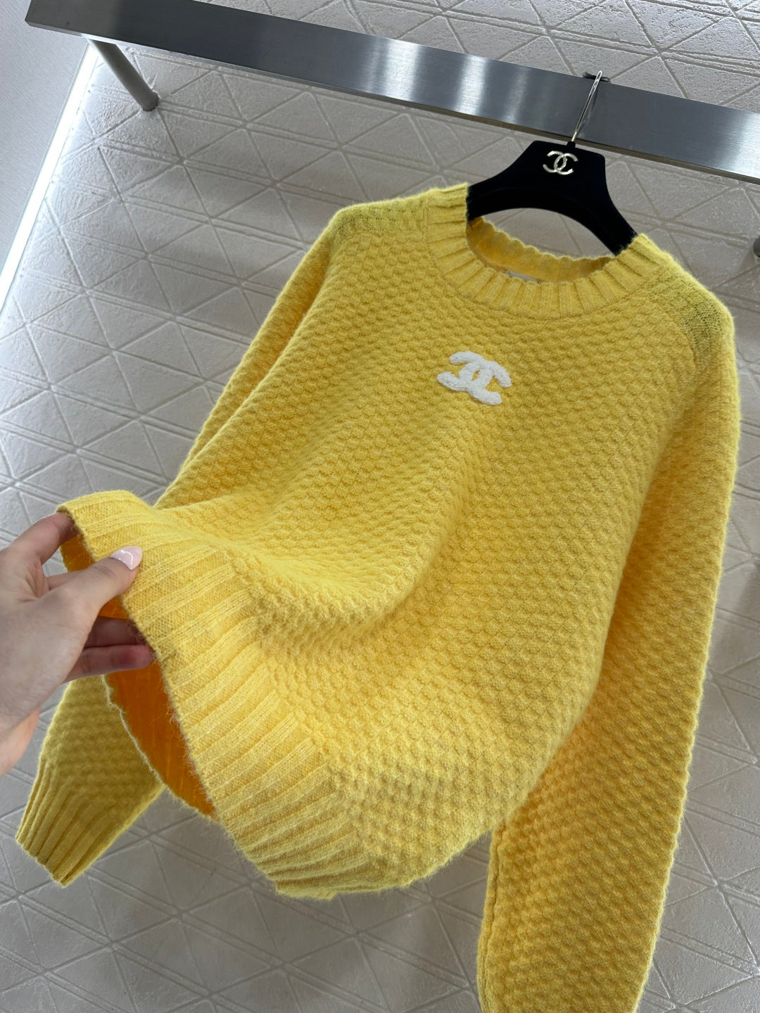 Waffle Sweater