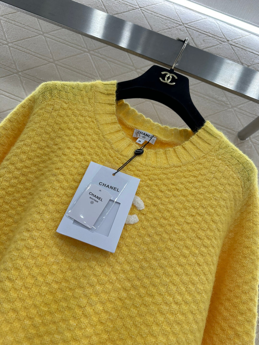 Waffle Sweater