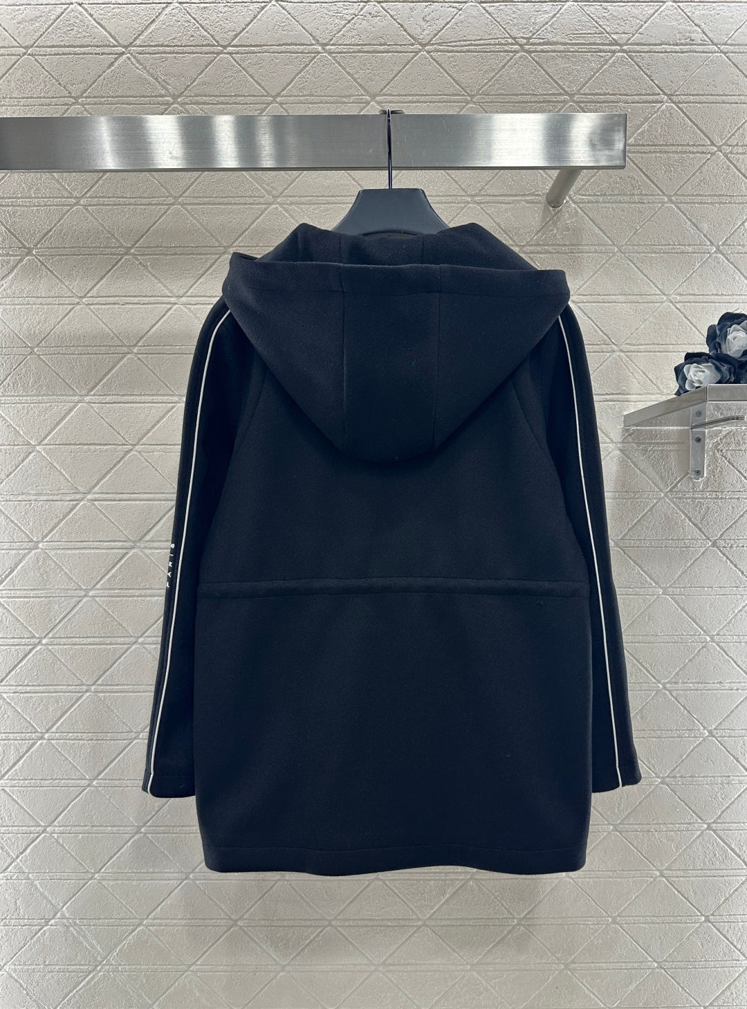 Hooded Drawstring Jacket
