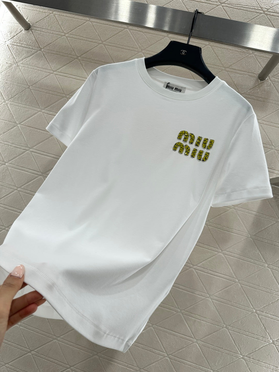 Beaded Logo T-Shirt