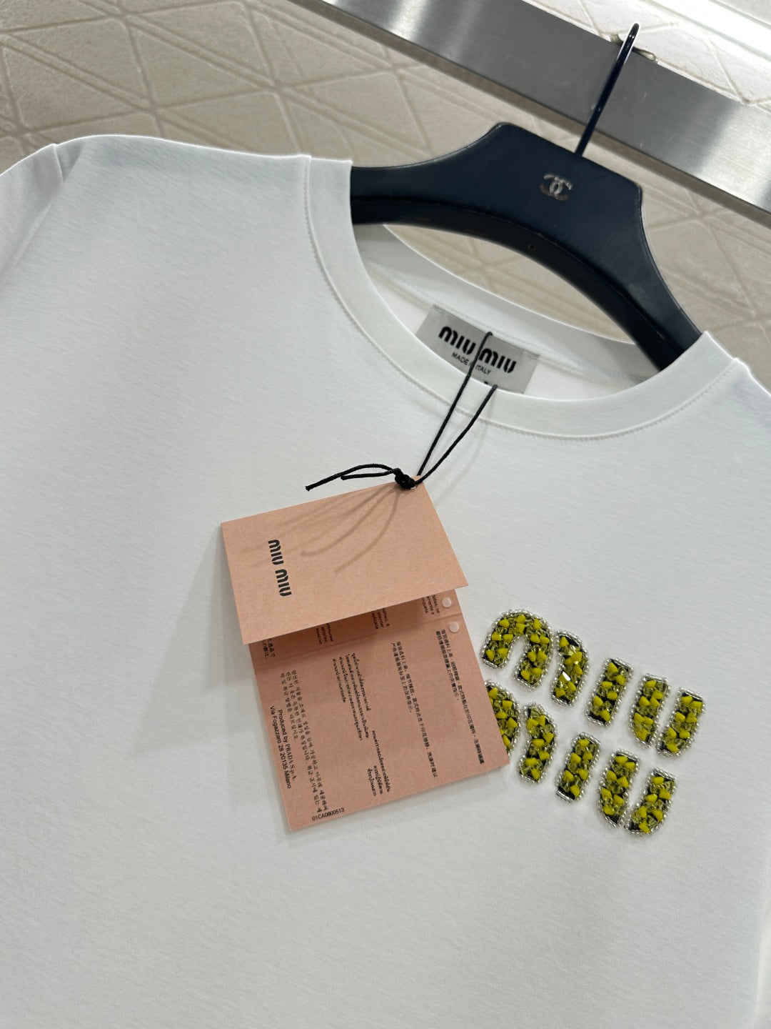 Beaded Logo T-Shirt