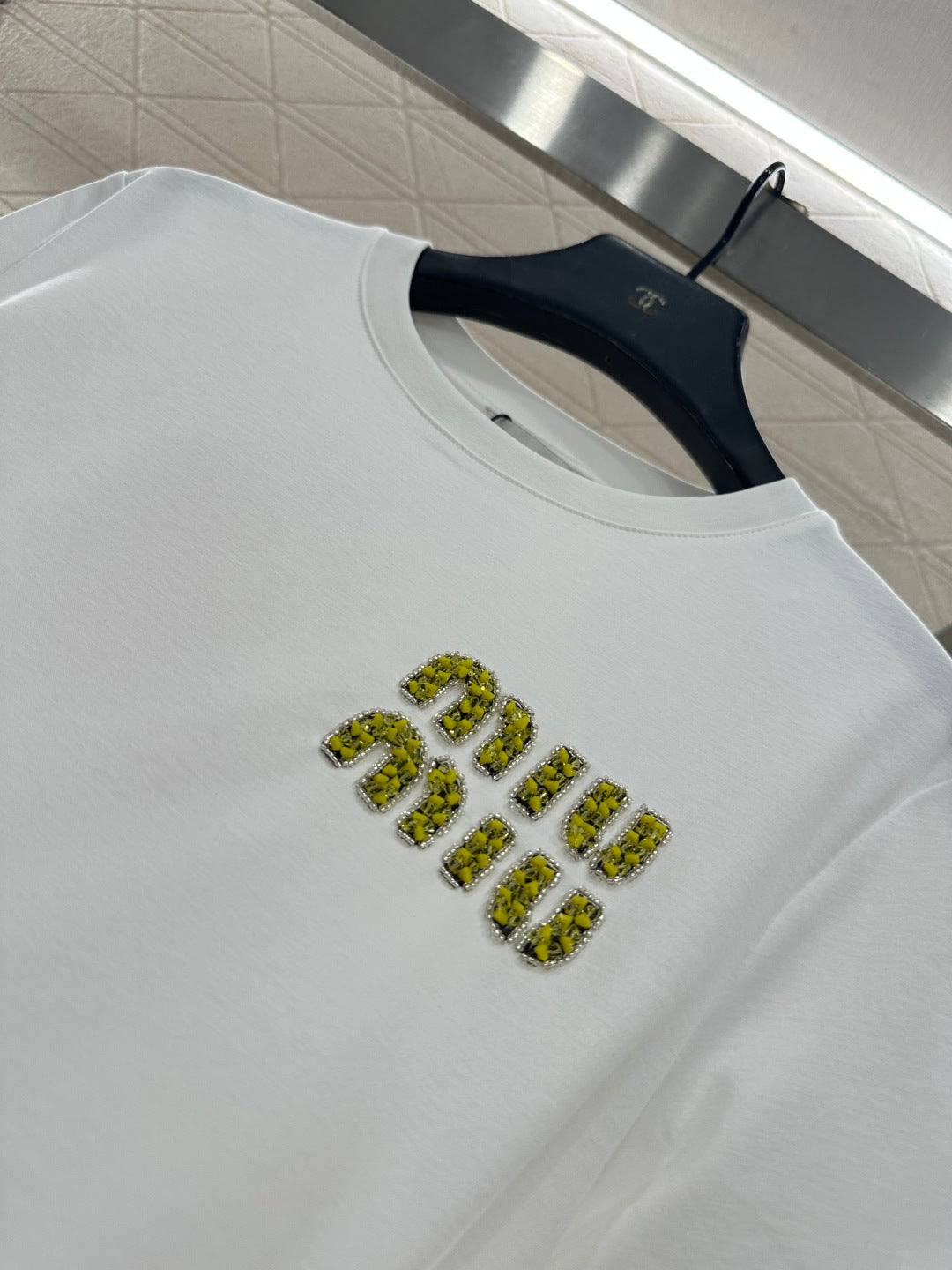 Beaded Logo T-Shirt