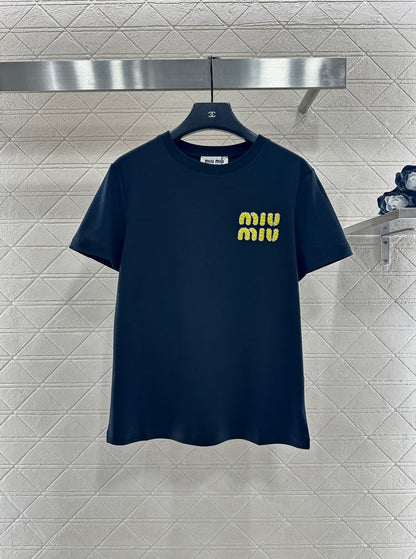 Beaded Logo T-Shirt
