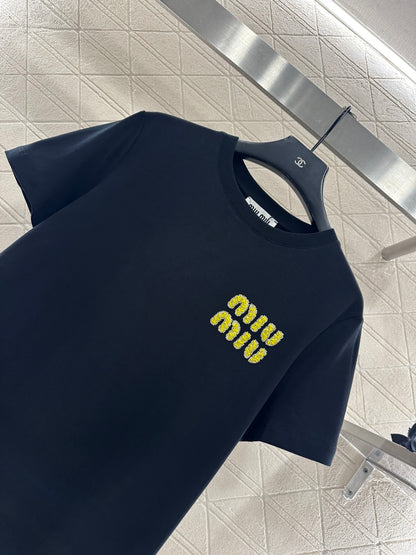 Beaded Logo T-Shirt
