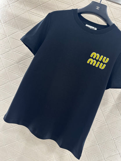 Beaded Logo T-Shirt