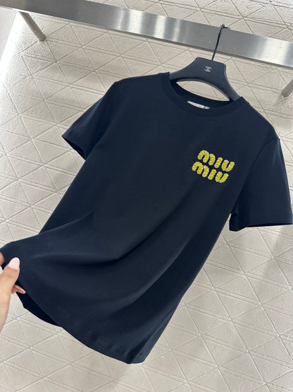 Beaded Logo T-Shirt