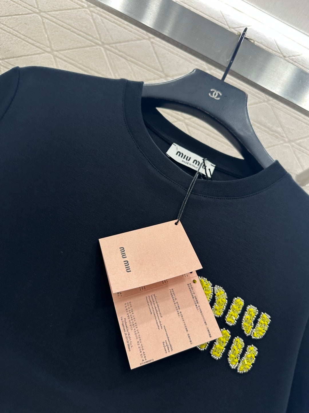 Beaded Logo T-Shirt
