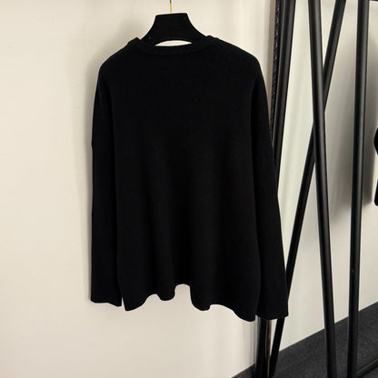 Relaxed-style knit set