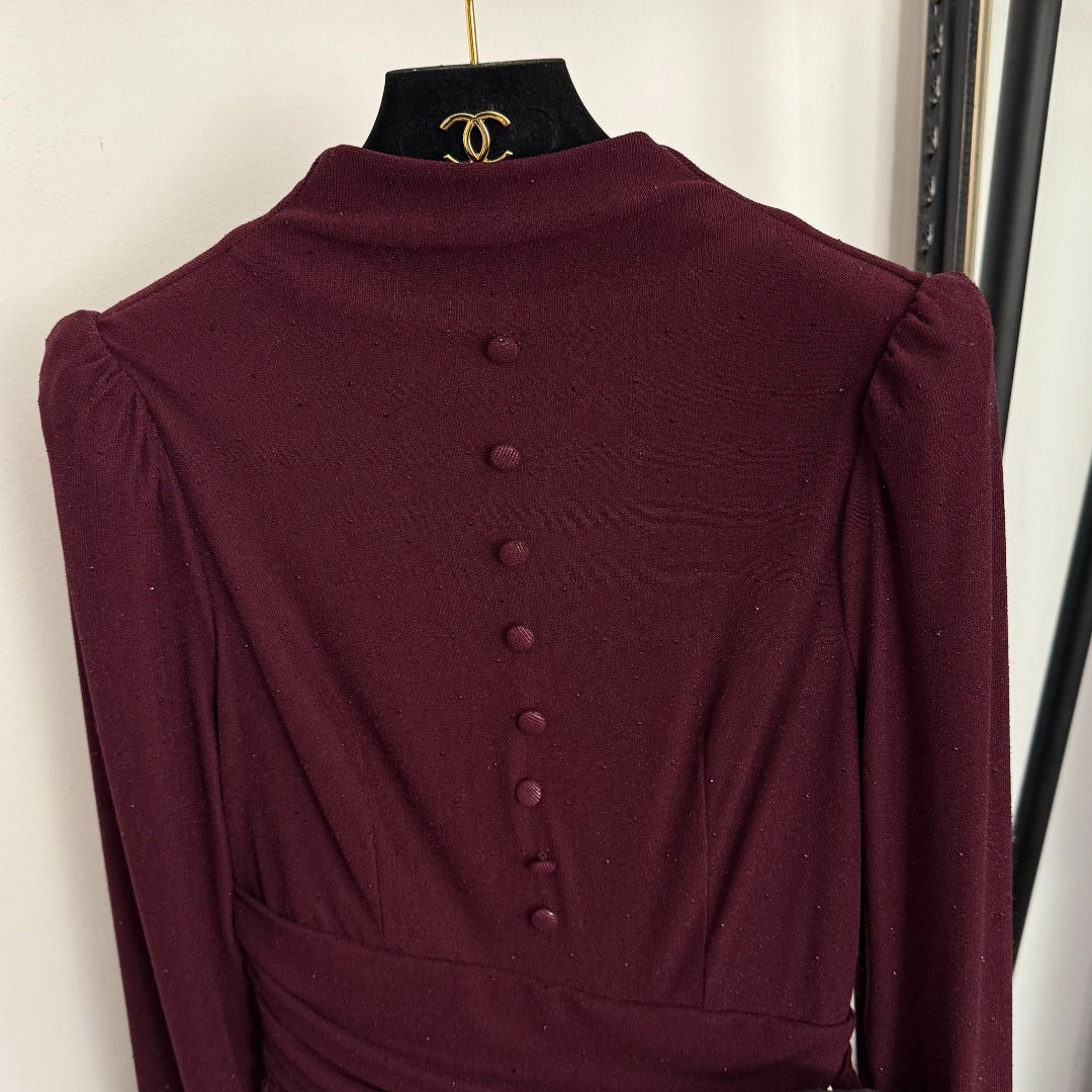 Rhinestone-studded dress