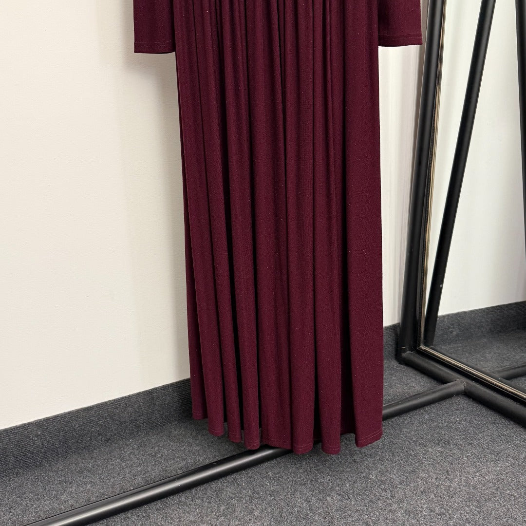 Rhinestone-studded dress