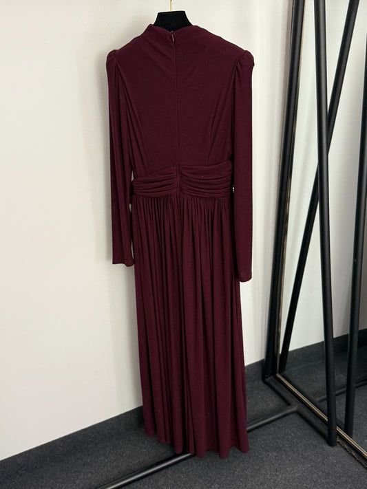 Rhinestone-studded dress