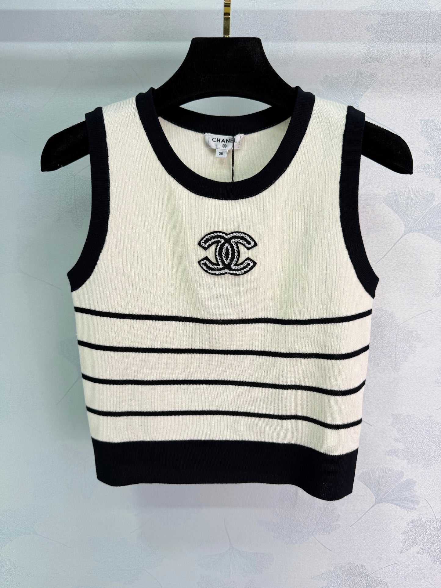 Striped Knit Vest