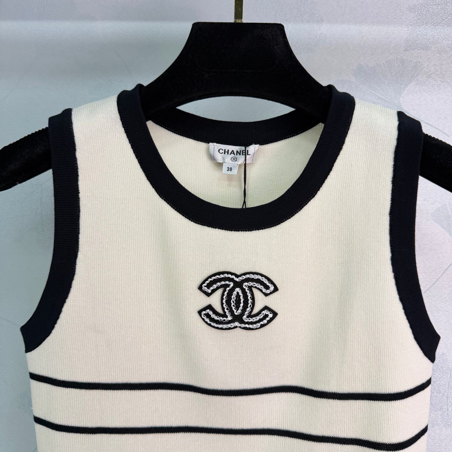 Striped Knit Vest