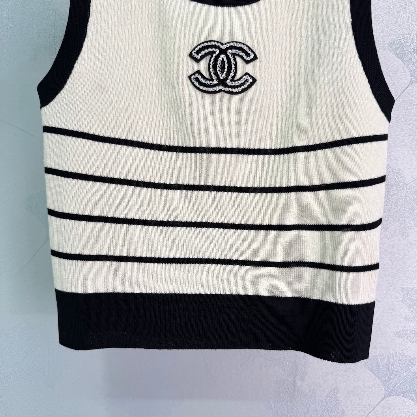 Striped Knit Vest