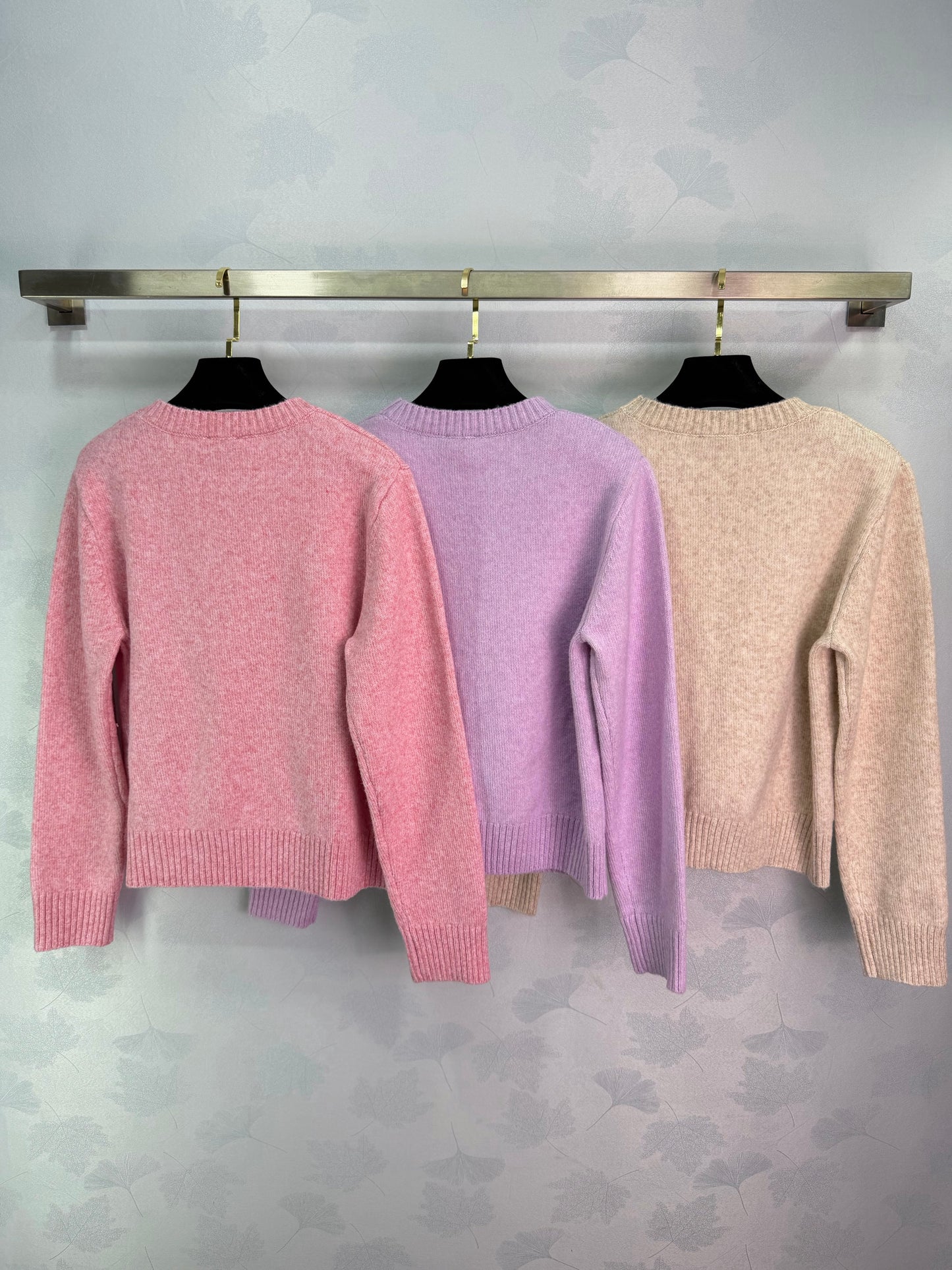 Letter Print Knit Sweater