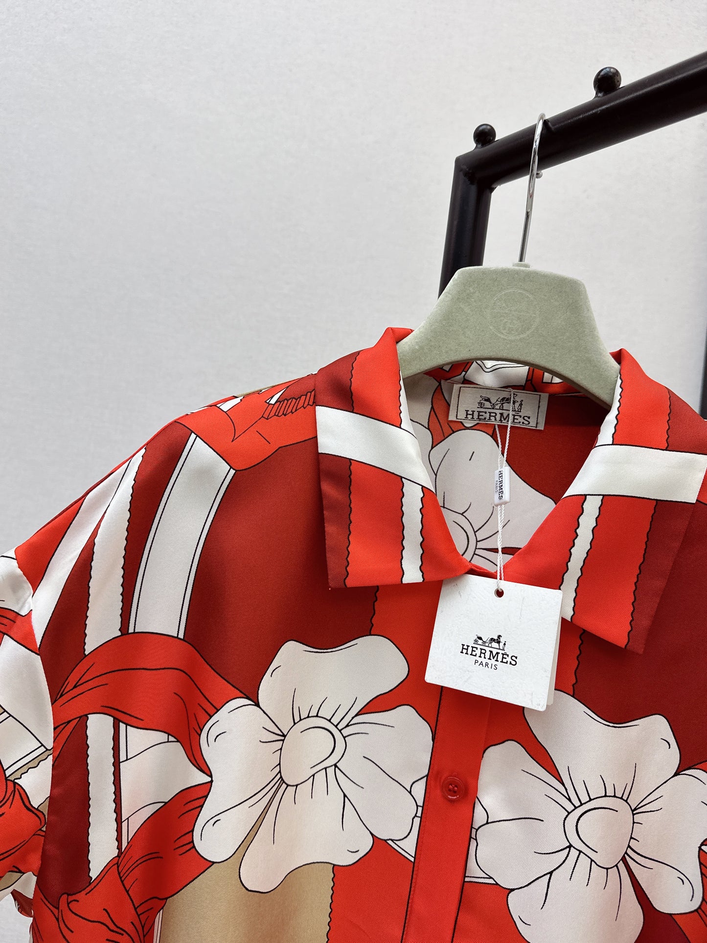 Printed Silk Shirt