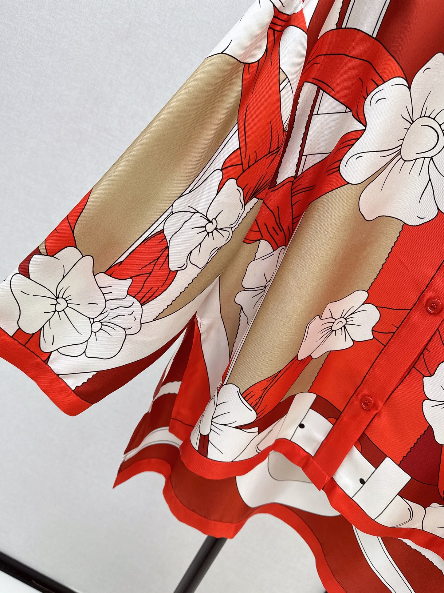 Printed Silk Shirt