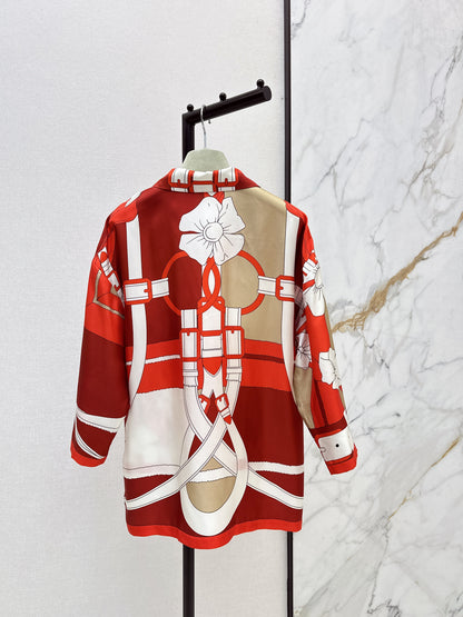 Printed Silk Shirt