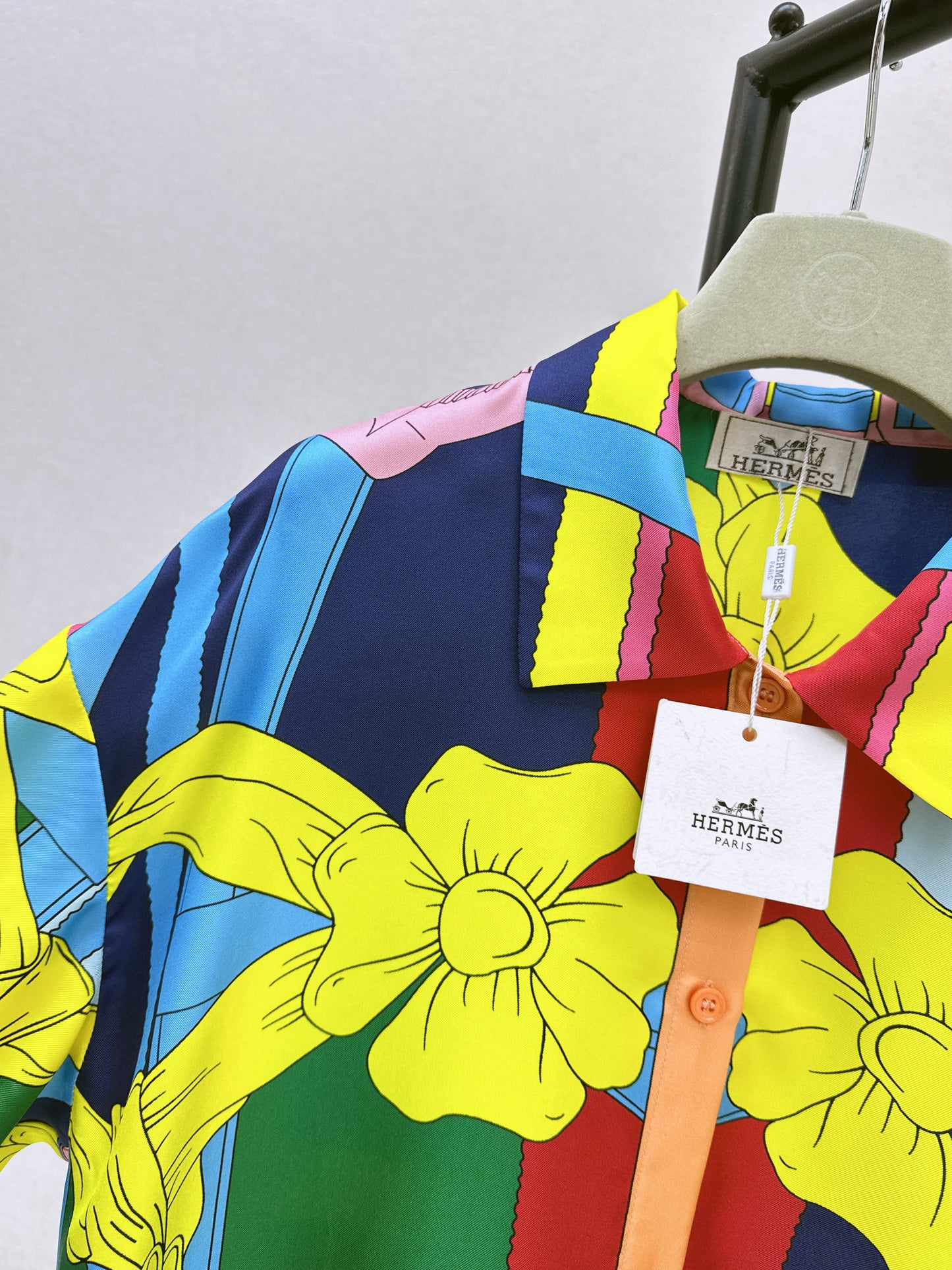 Printed Silk Shirt