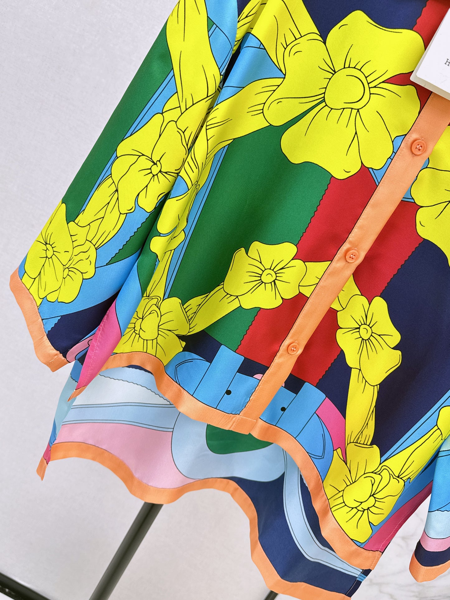 Printed Silk Shirt