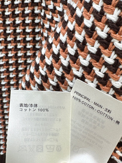 Houndstooth Knit Cardigan
