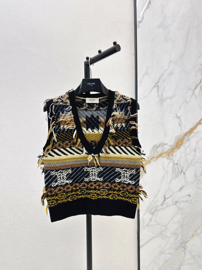 Tassel Knit Vest