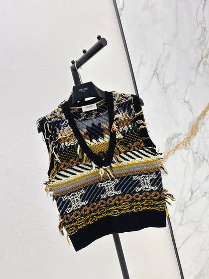 Tassel Knit Vest