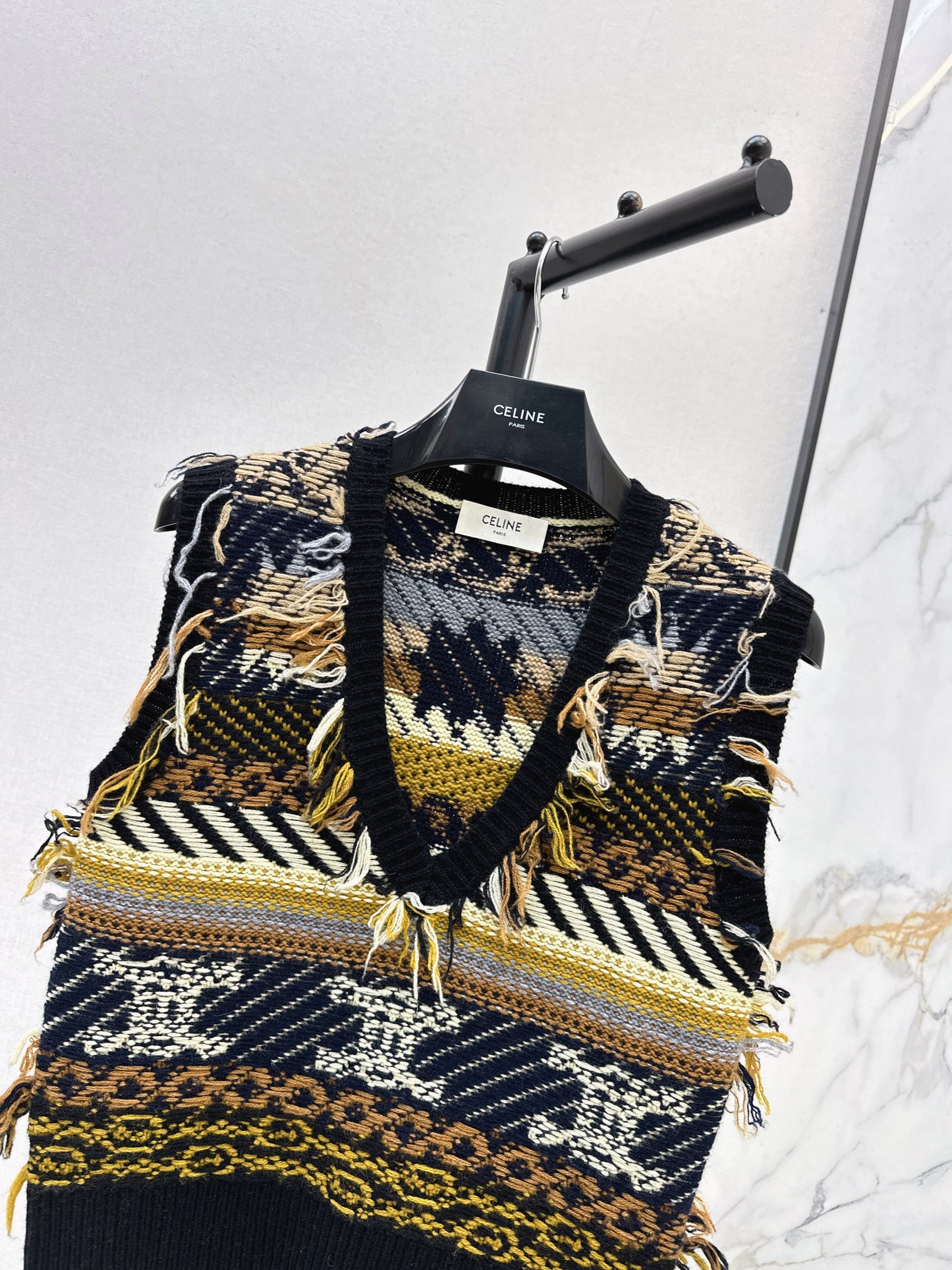Tassel Knit Vest
