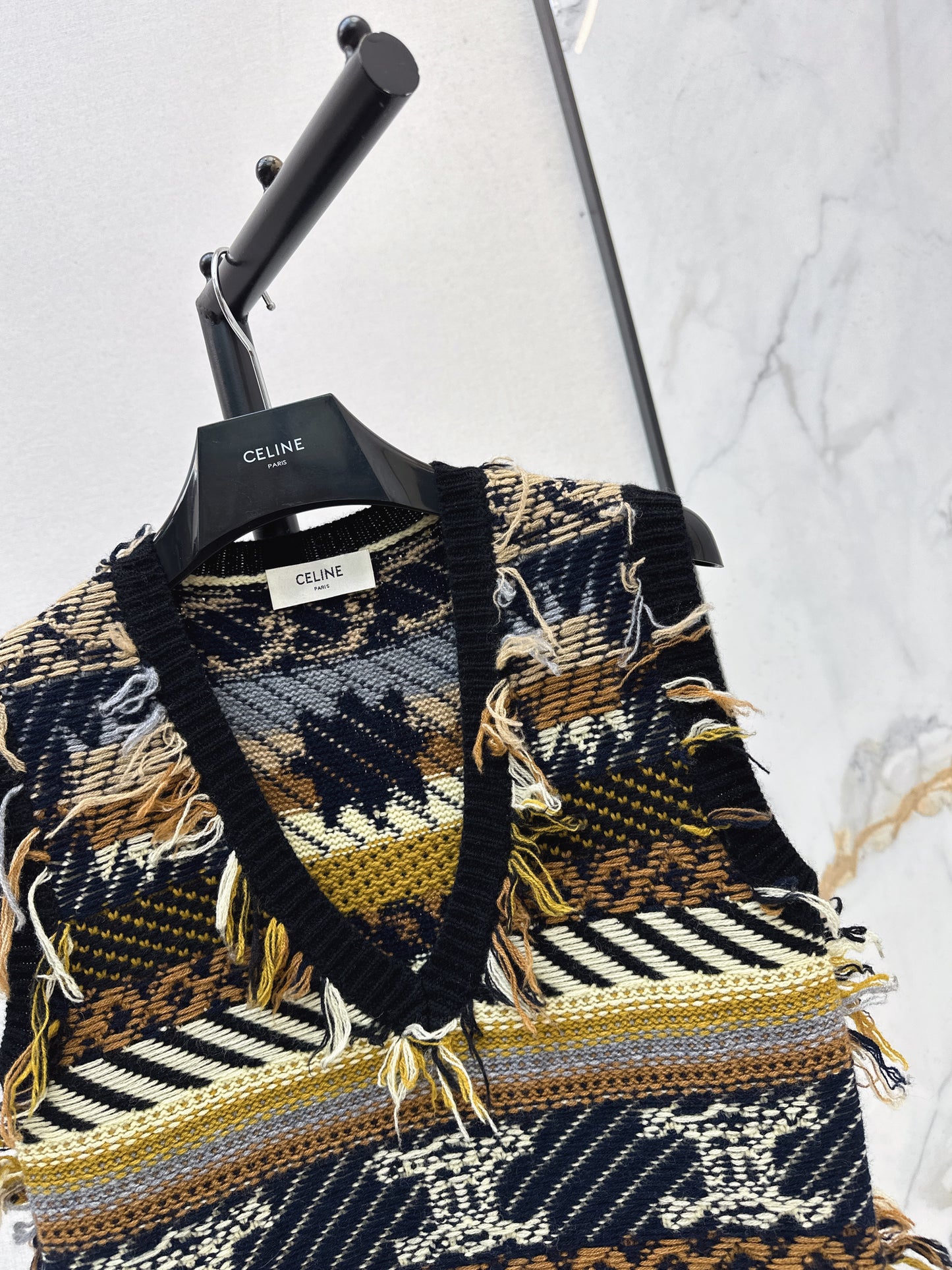 Tassel Knit Vest