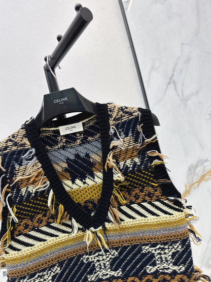 Tassel Knit Vest