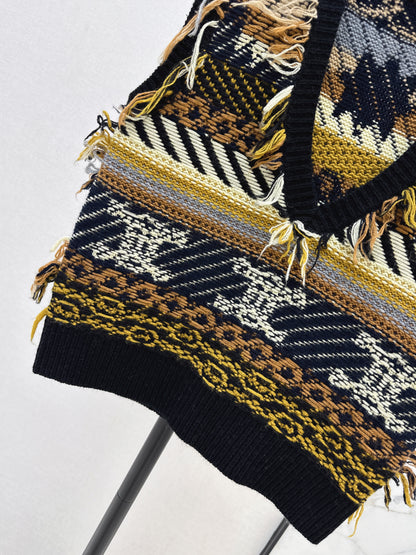 Tassel Knit Vest