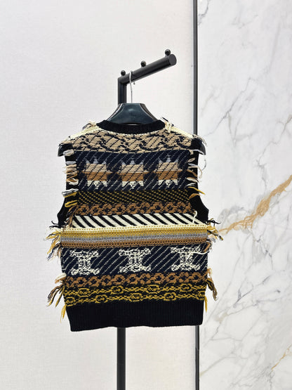 Tassel Knit Vest