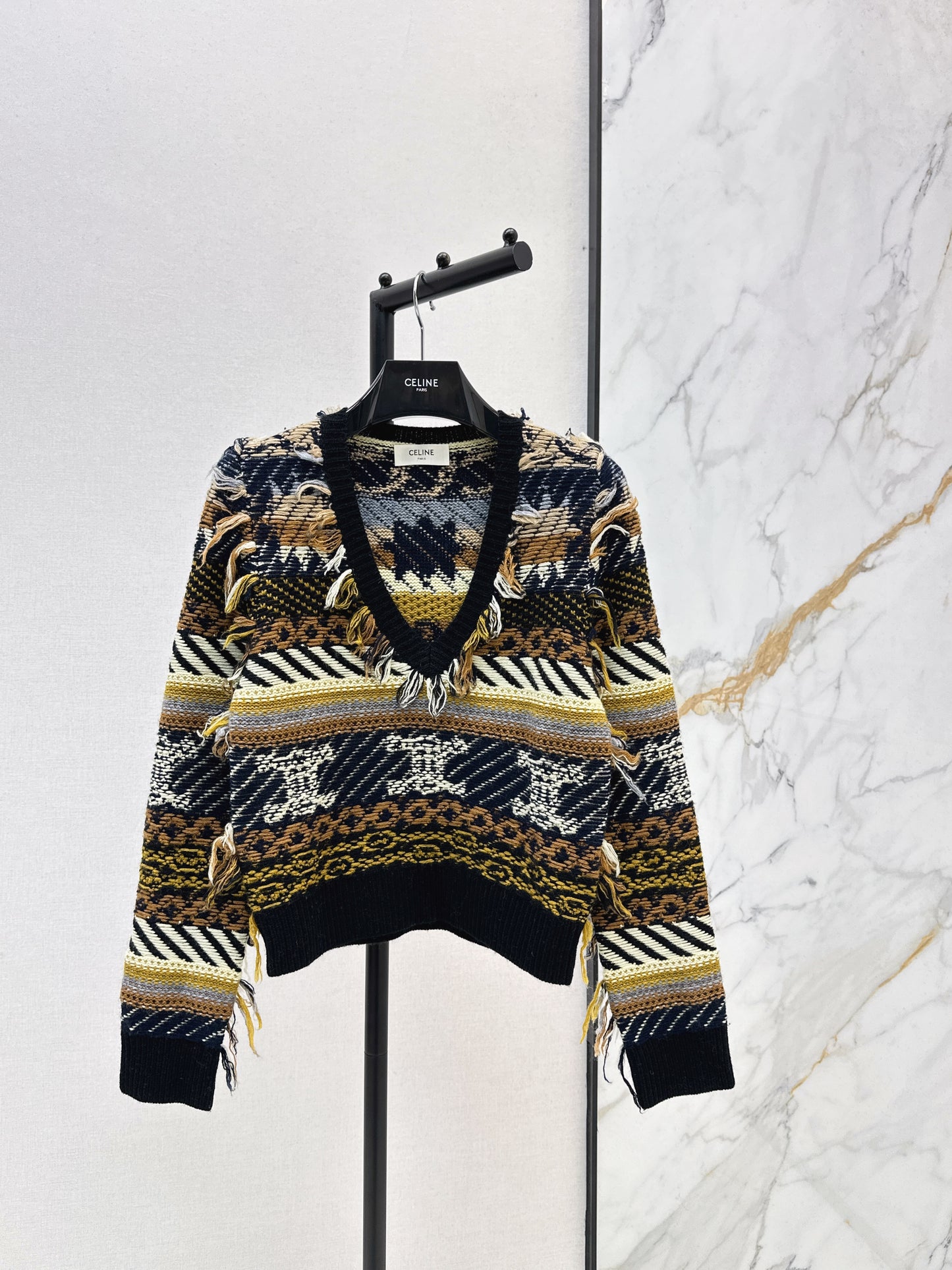 Tassel Knit Sweater