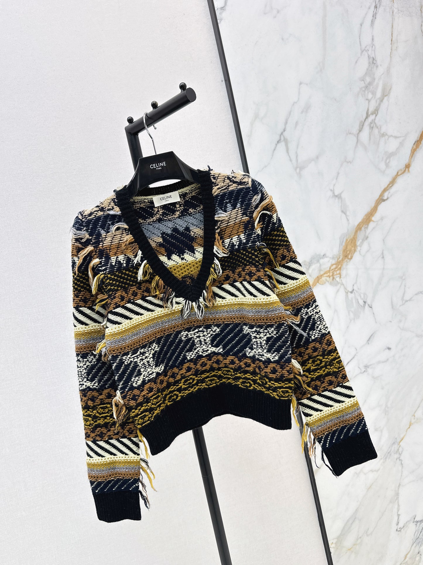 Tassel Knit Sweater