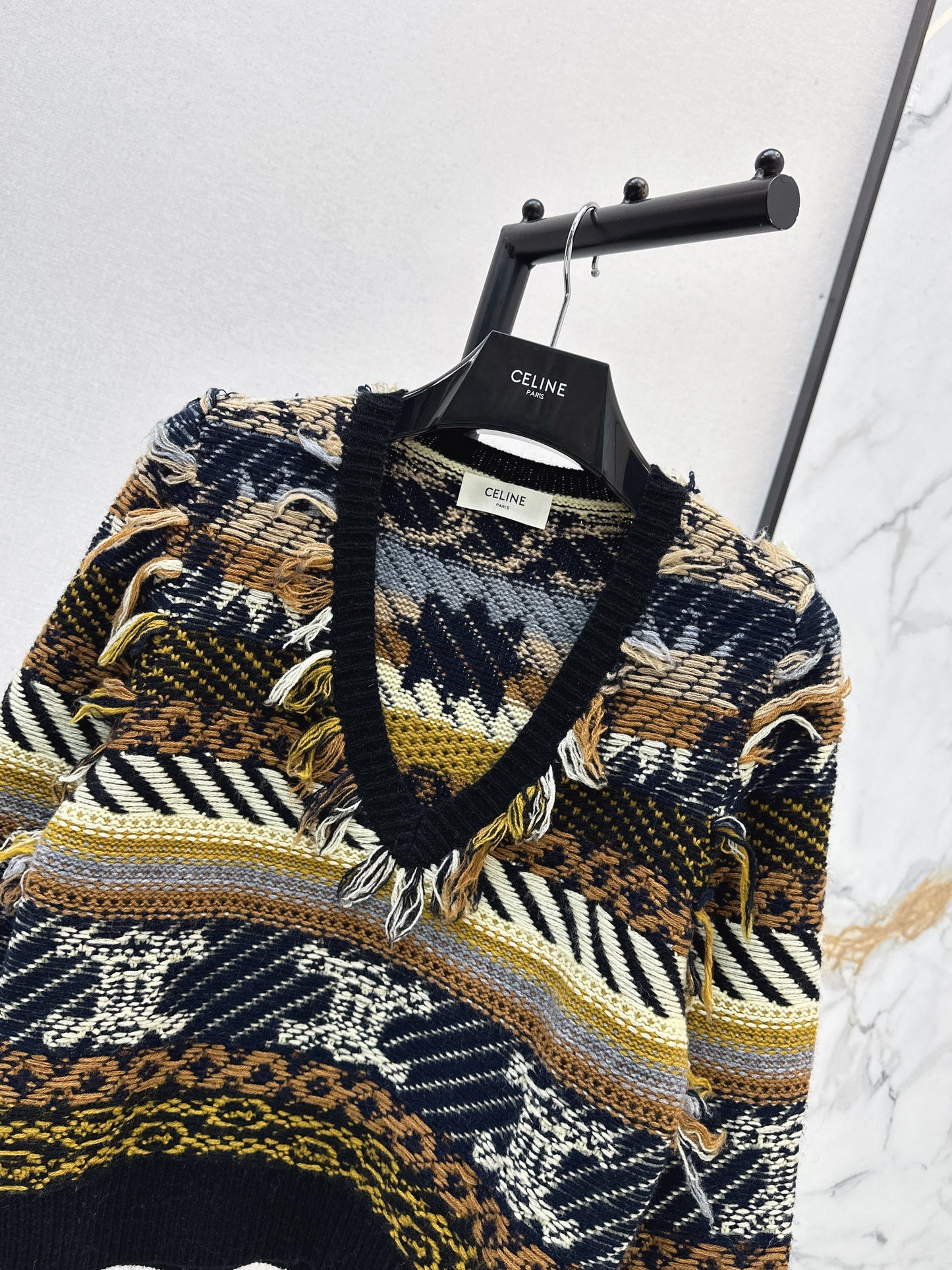 Tassel Knit Sweater