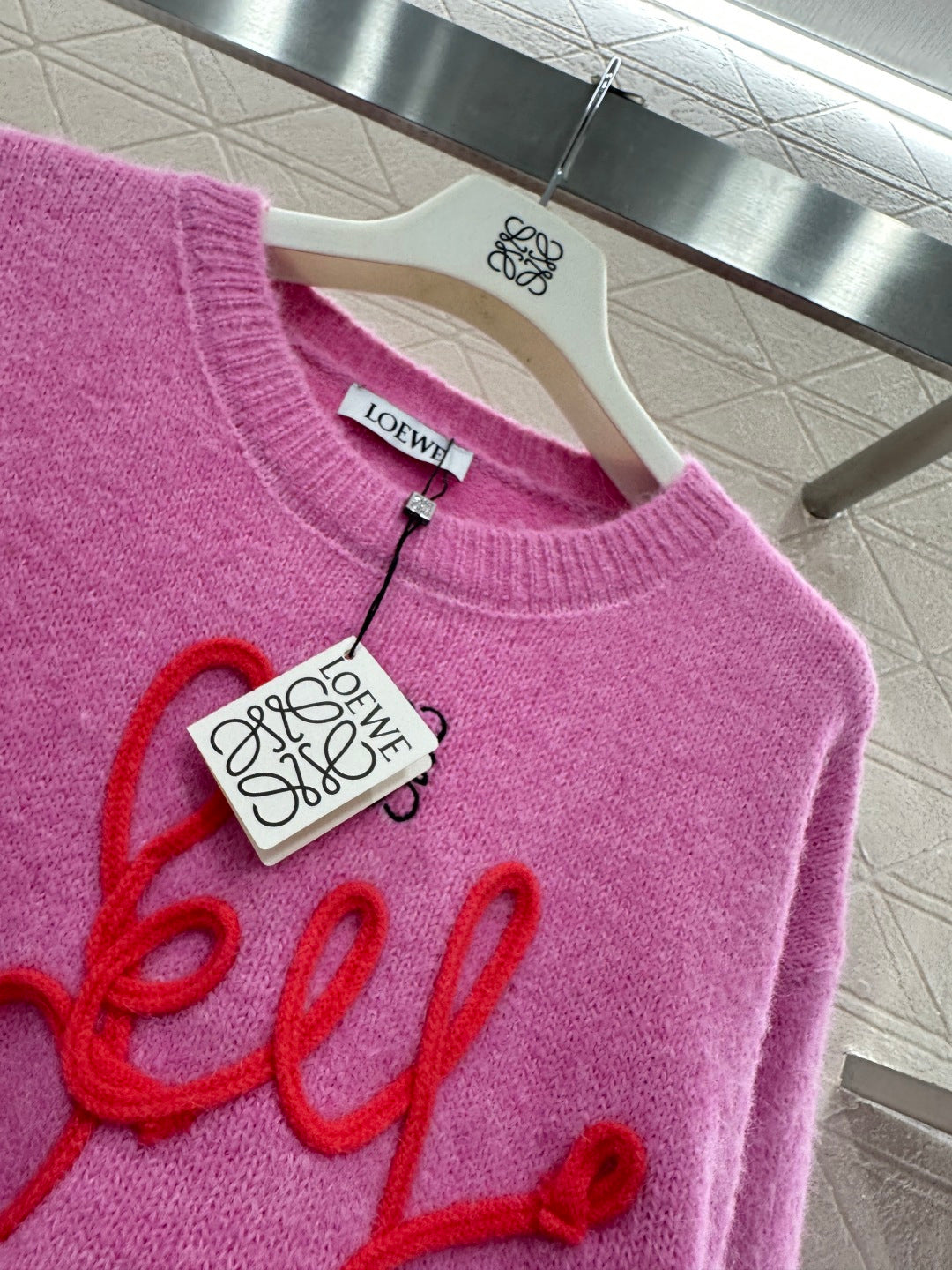 Sweater with Calligraphic Logo