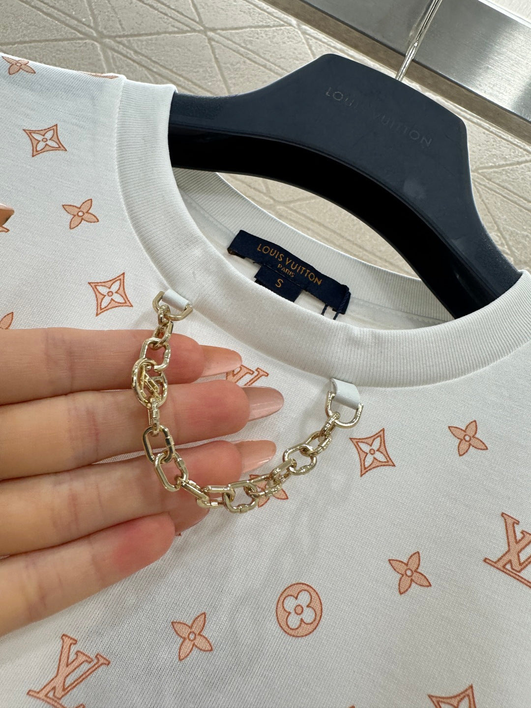 Printed Chain T-shirt